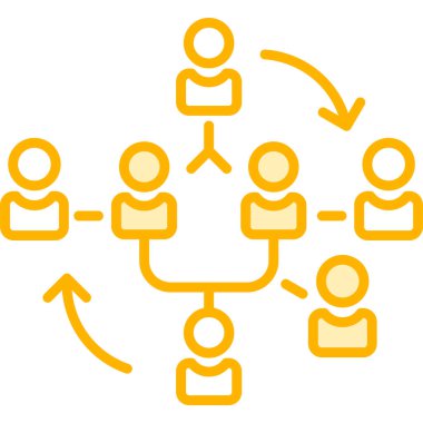 insanlar simge vektör illüstrasyonu