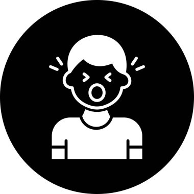 Bir kadının vektör illüstrasyonu