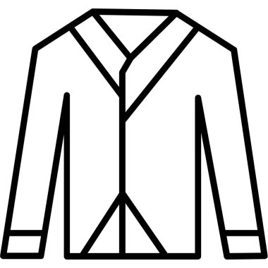 moda ve giysi simgesi, vektör illüstrasyonu