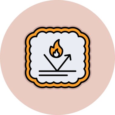 vektör yakma simgesi