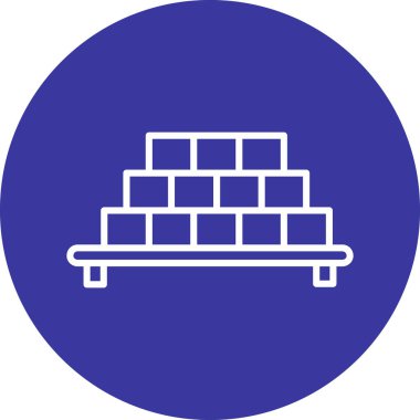 Modern ve basit tasarımın vektör simgesi