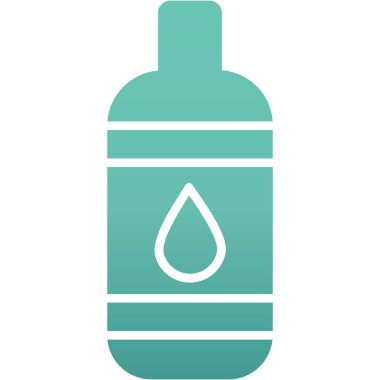 Su şişesi simgesi, basit stil