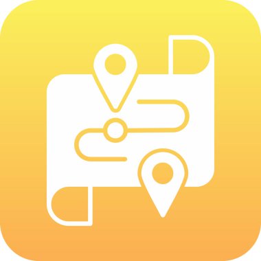 konum pin simgesi, vektör illüstrasyonu