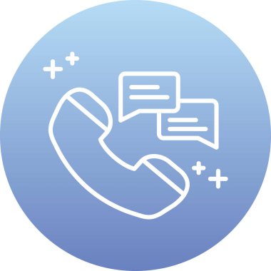 - Telefon. Web simgesi basit illüstrasyon