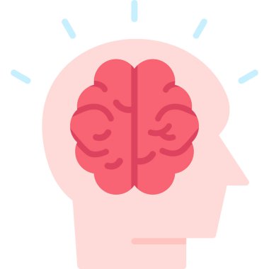 İnsan kafalı bir beyin.