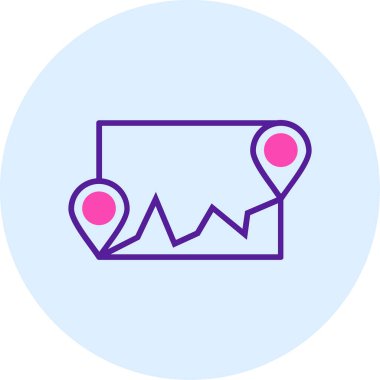 seo modern simgesinin vektör illüstrasyonu