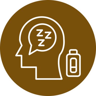 Çemberde şişesi olan bir adamın vektör simgesi