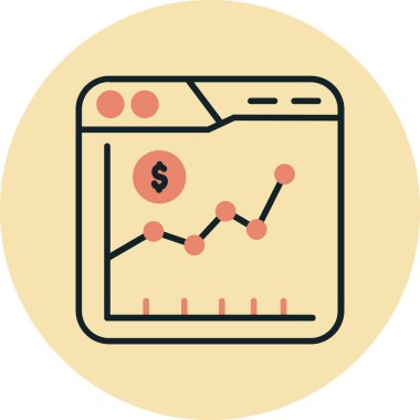 Web tasarım simgesi, vektör illüstrasyonu