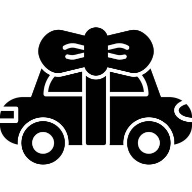 hediye simgesi vektör illüstrasyonu