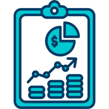 Dolar. Web simgesi basit illüstrasyon