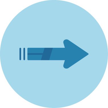 Ok simgesi. Basit resimleme