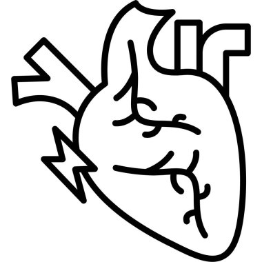 kalp anatomisi simgesi, özet biçimi