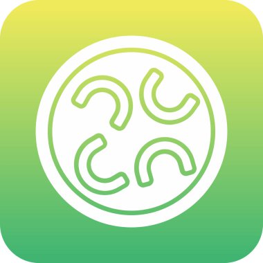 Modern simgenin vektör illüstrasyonu