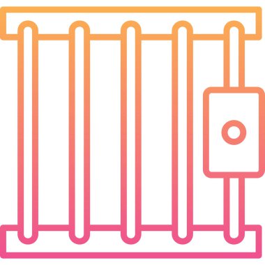 Modern b 'nin vektör illüstrasyonunda müziğin eksik simgesi