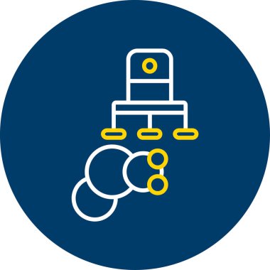 seo modern simgesinin vektör illüstrasyonu