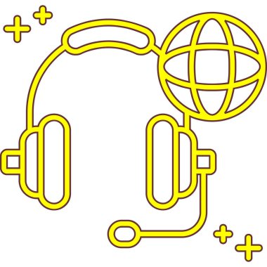 Müzik simgesinin vektör illüstrasyonu