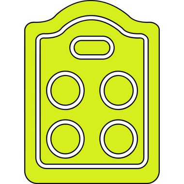 Modern b 'nin vektör illüstrasyonu eksik simgesi