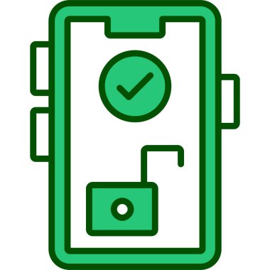 Pil. Web simgesi vektör illüstrasyonu