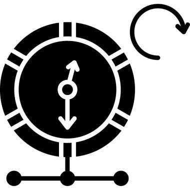 Hedef. Web simgesi basit illüstrasyon