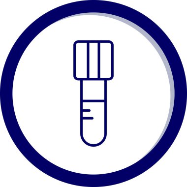 Moda düz biçimli izole edilmiş arkaplanda termometre simgesi