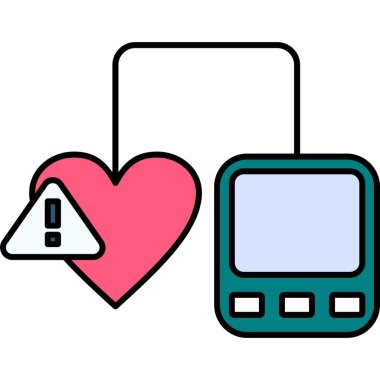 İnternet bağlantısı renk ikonu vektör illüstrasyonu