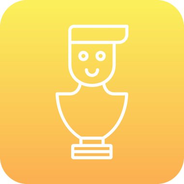 Beyaz arkaplanda izole edilmiş altın kupa ikonu. Kazanan kupa. Şampiyon kupa ikonu. vektör