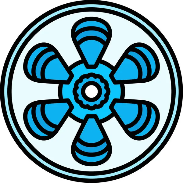 fan fan vektör simgesi