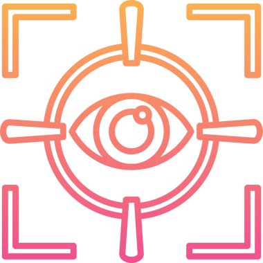 Modern bir simgenin vektör illüstrasyonu