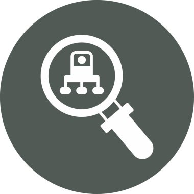 seo modern simgesinin vektör illüstrasyonu