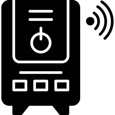 Wifi simgesi, vektör illüstrasyonu