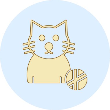 Vektör illüstrasyonu, simge ögesi biçimi