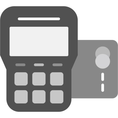 hesap makinesi simgesi vektör illüstrasyonu