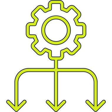 Bir kadın ve erkeğin vektör çizimi