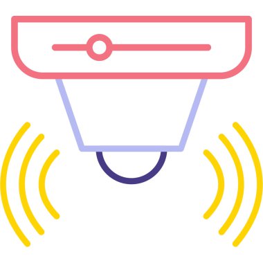 Kablosuz bağlantı sinyali. Basit illüstrasyon