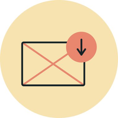 e- posta vektör simgesi modern simgesi