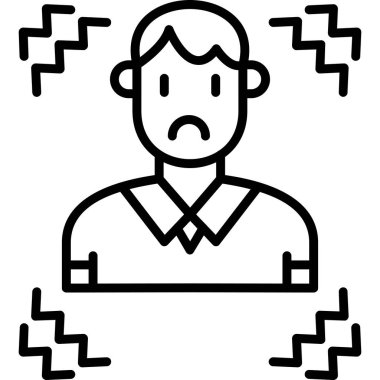 Avatar kişi simgesi, vektör tasarımı