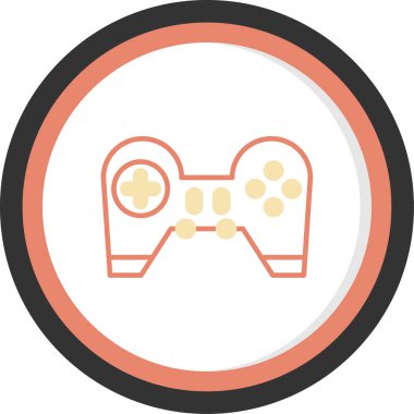 Denetleyici simgesi vektör çizimi