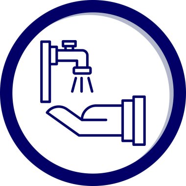 Modern b 'nin vektör illüstrasyonu eksik simgesi