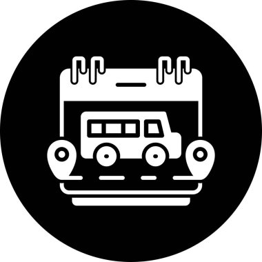 tren. Web simgesi basit illüstrasyon