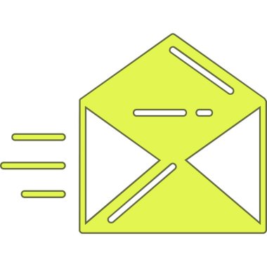 E- posta ileti simgesi içeren zarf