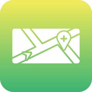 Harita işaretleyici vektör illüstrasyonuName