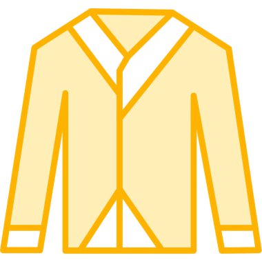 gömlek web simgesi basit illüstrasyon