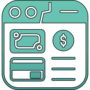 para simgesi, vektör illüstrasyonu