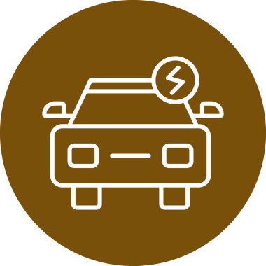 araba aküsü vektör illüstrasyonu