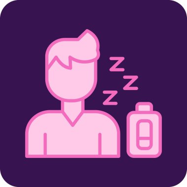 Şişesi ve şişesi olan bir adamın vektör çizimi