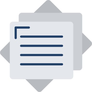 iş vektörü düz renk simgesi