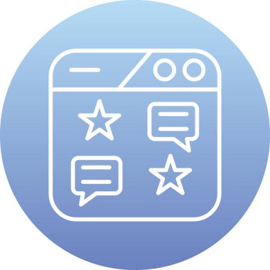 Ağ simgesi. vektör illüstrasyonu