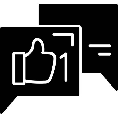 Başparmağını kaldır. Basit simge