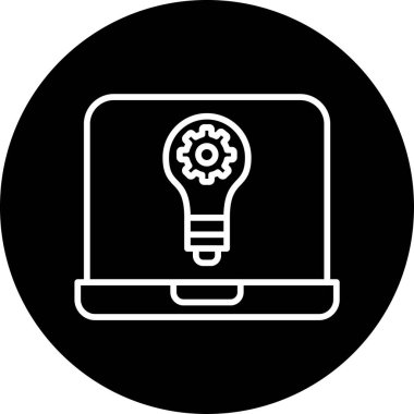 Seo simgesinin vektör illüstrasyonu