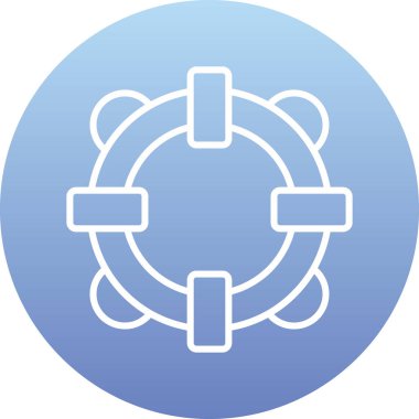 Dişli web simge vektör çizim